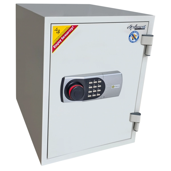 Cofre para Mídias Magnéticas DT 50 E – fechado, vista frontal