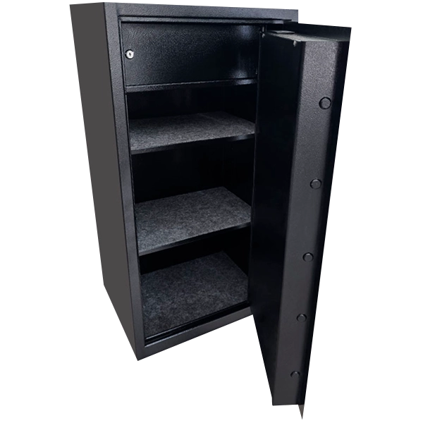 Cofre Digital New 90 EA – aberto, mostrando o interior