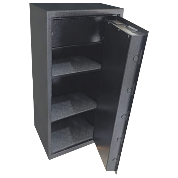 Takemura Cofres – Cofre Digital New 90 EA aberto, mostrando o interior