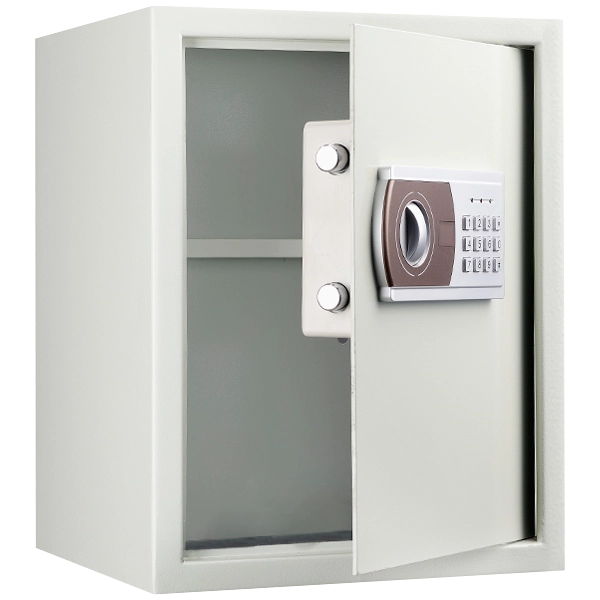 Cofre Digital TK 45 EDE – aberto, mostrando o interior